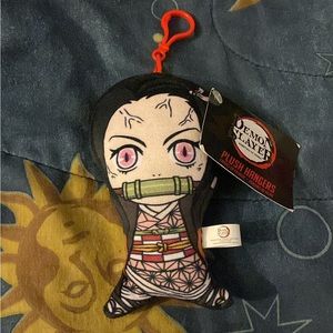 Demon slayer Nezuko plush keychain